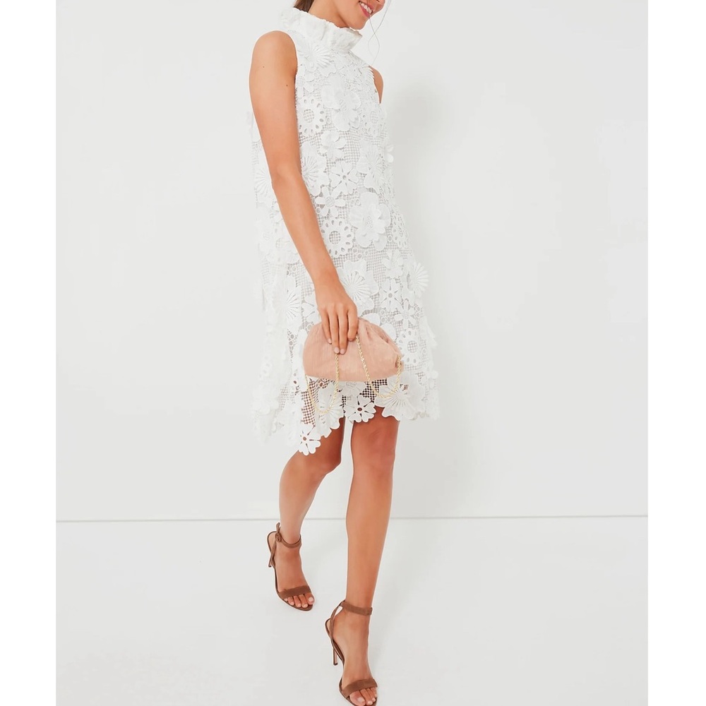 TUCKERNUCK NEW Blanc Guipure Lace Blythe Dress - Picture 5 of 12